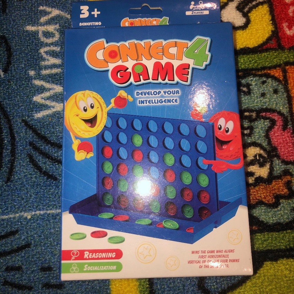 SOLD CONNECT 4 Game COMPACT